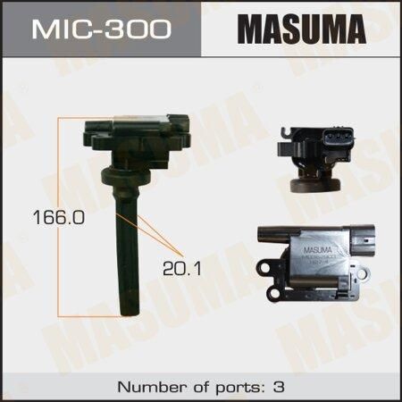 Катушка зажигания Mitsubishi Lancer (CS) 03-, Colt (CJ, CP) 96- (4G13, 4G15) MASUMA MASUMA MIC-300