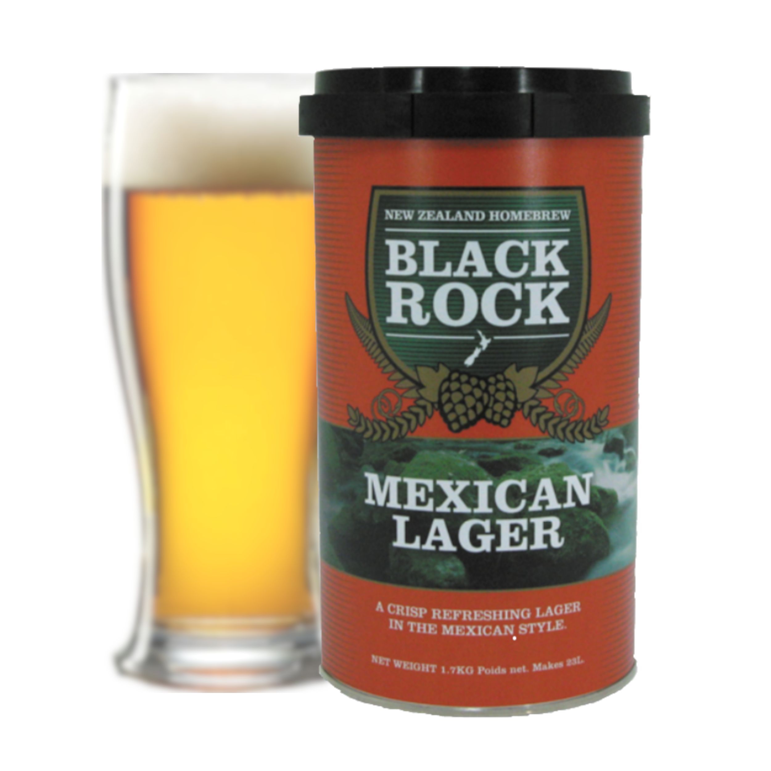 Солодовый экстракт Black Rock MEXICAN LAGER для приготовления пива, на 23 литра