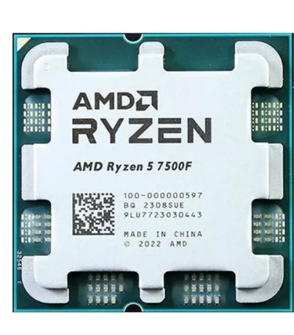 ПроцессорAMDRyzen57500F3,7Гц(5,0ГГцTurbo)6C/12T32MBL365W-85WAM5OEM100-000000597