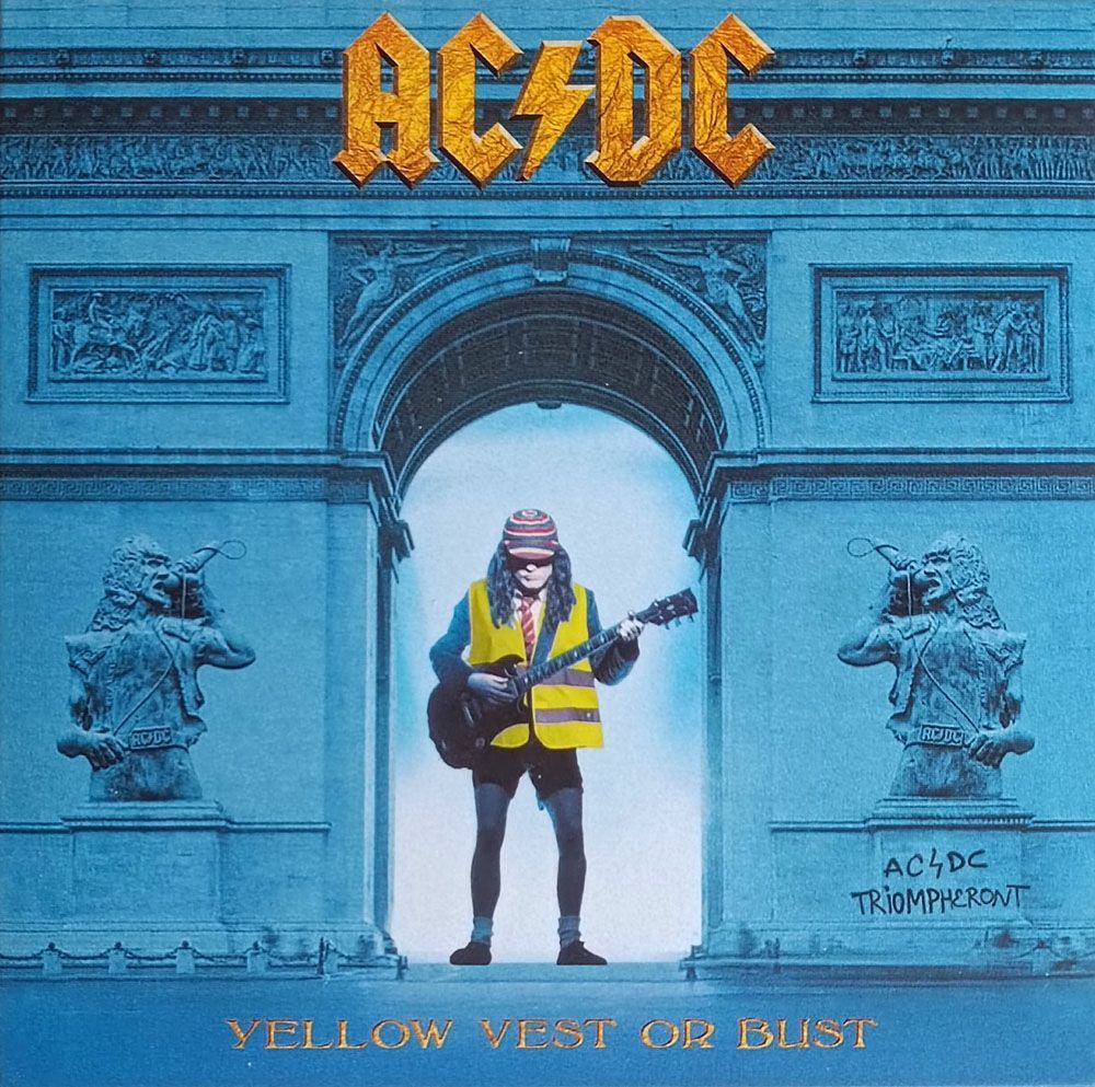 AC/DC - YELLOW WEST OR BUST Live in Paris France 2015 Rock or Bust World Tour 2 CD (концерт, компакт диск)