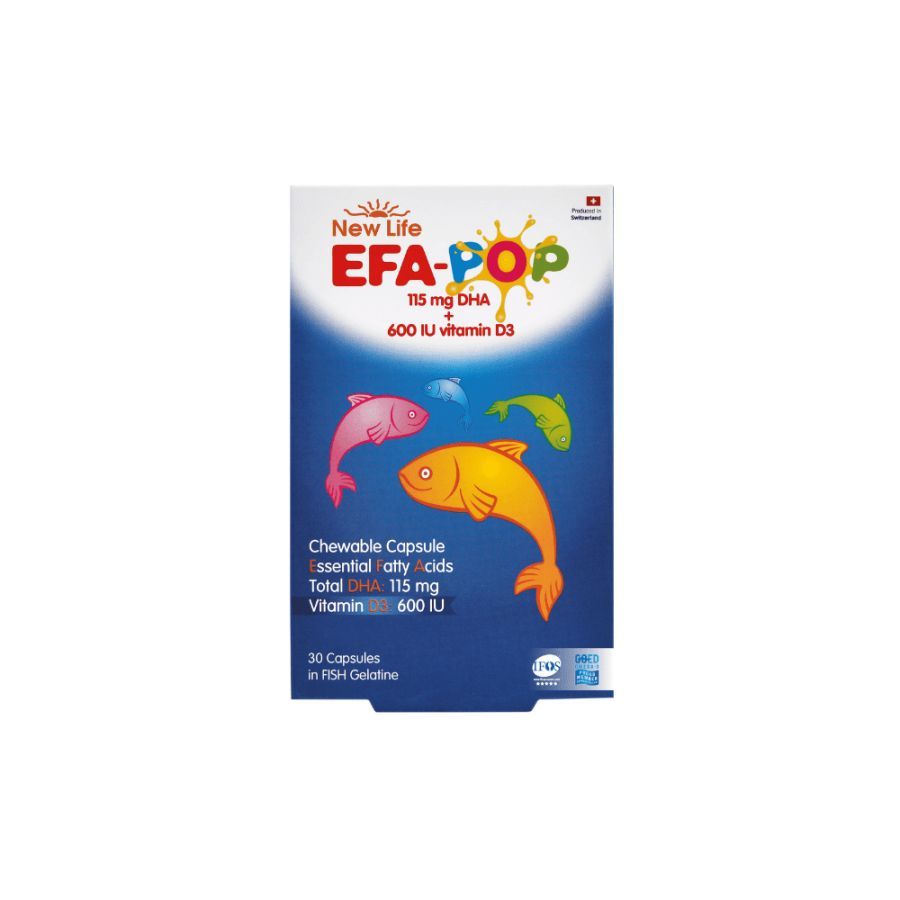 New Life EFA POP (ЭФА ПОП) 30 жевательных капсул