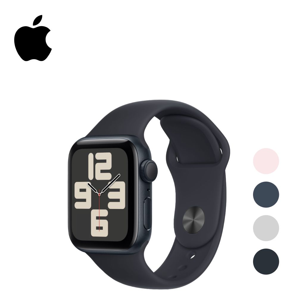 УмныечасыAppleWatchSEGPS40mmMidnightAluminiumCasewithMidnightSportBand-M/L(2023)