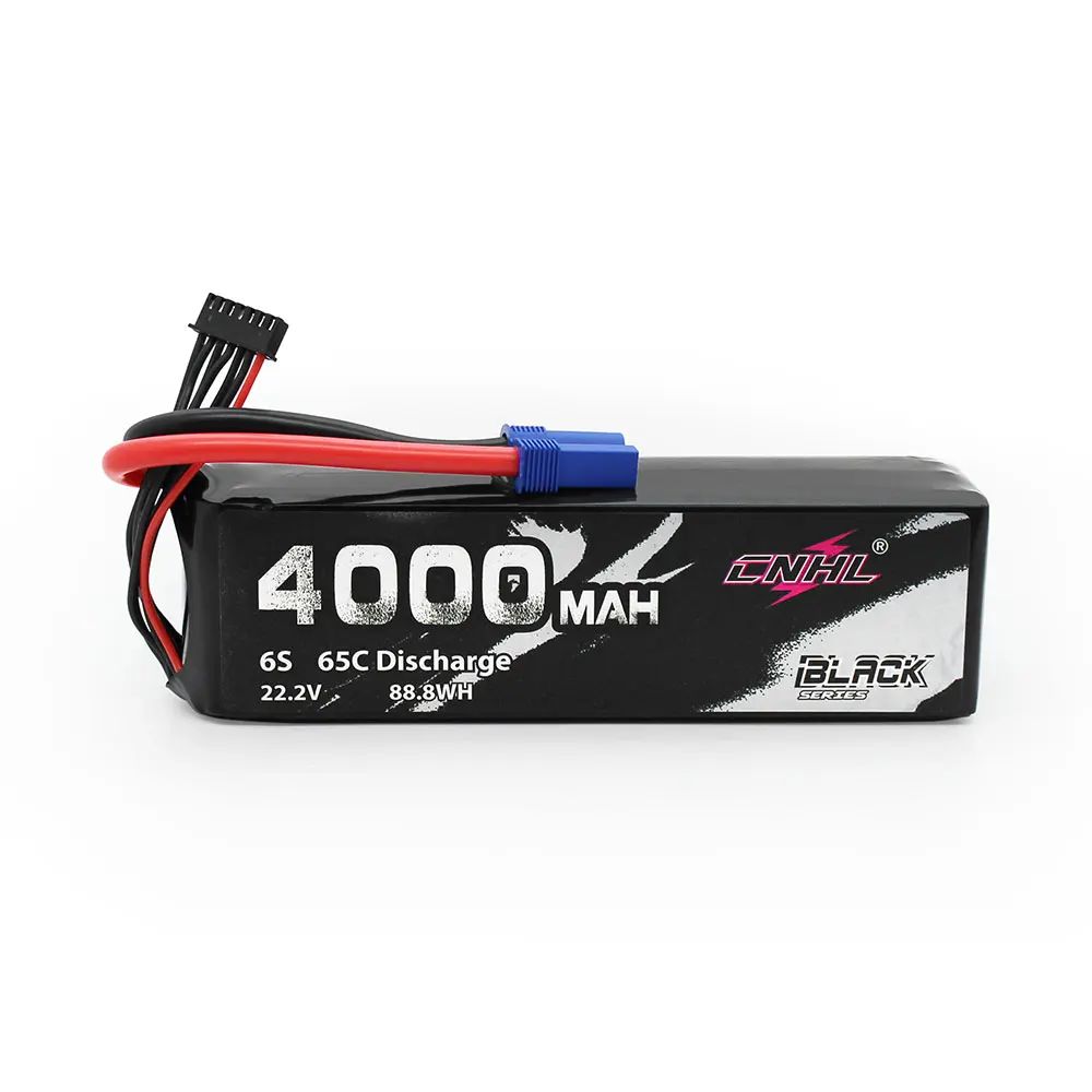 CNHL 3S 4S 6S Lipo аккумулятор 11,1 В 14,8 В 22,2 В 4000 мАч 65К с вилкой EC5