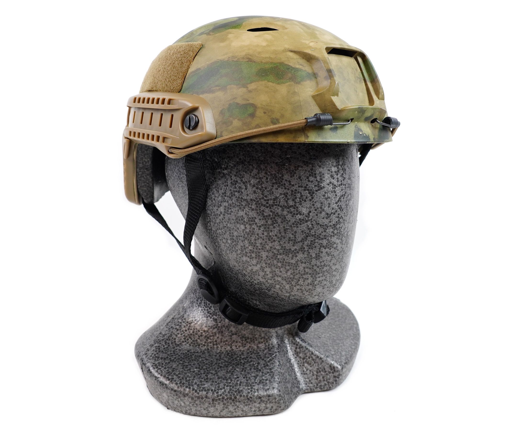 Шлем тактический EmersonGear Fast Helmet BJ Type Cheaper ver. (Green Camo)