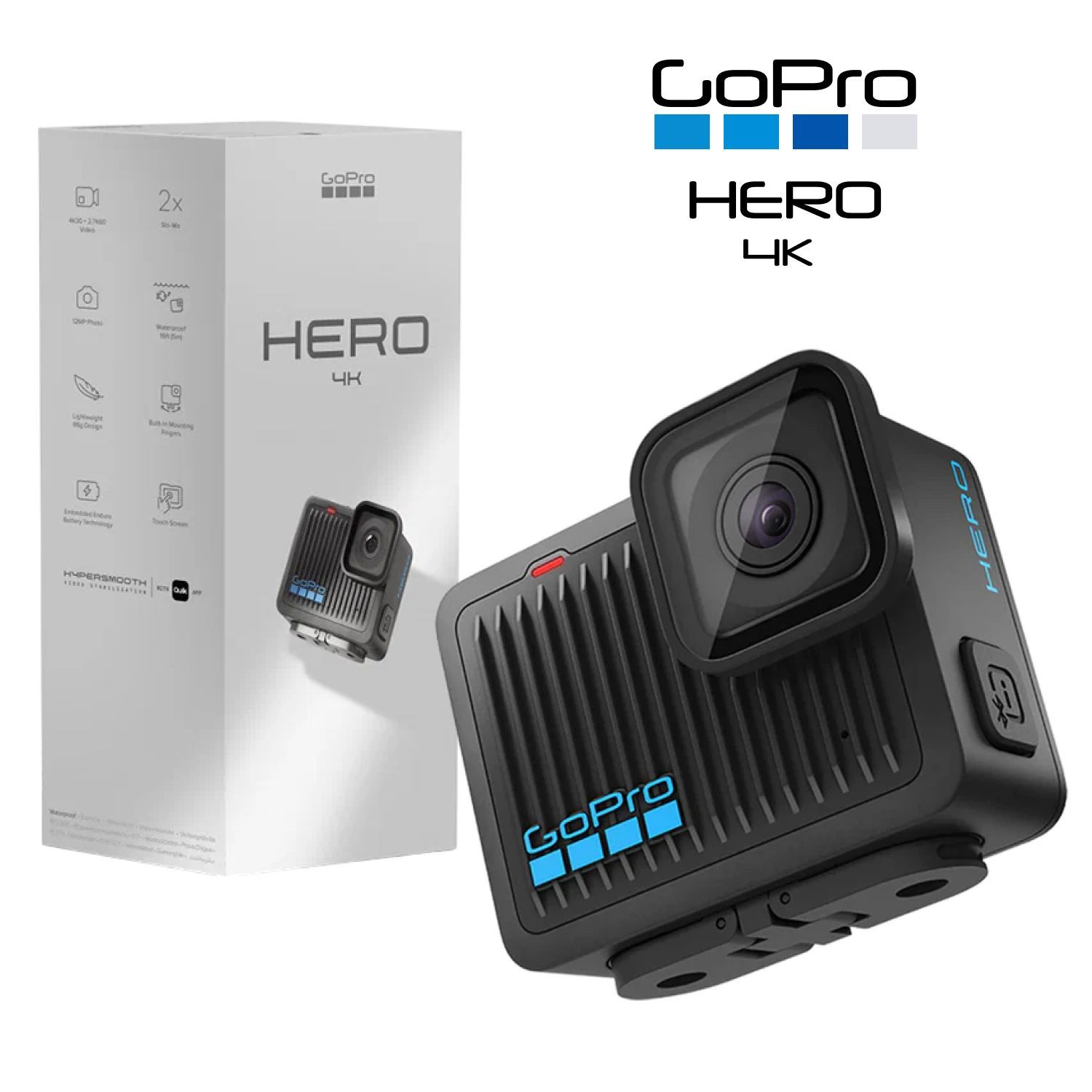 Go Pro Экшн камера 4k GoPro Hero, компактная