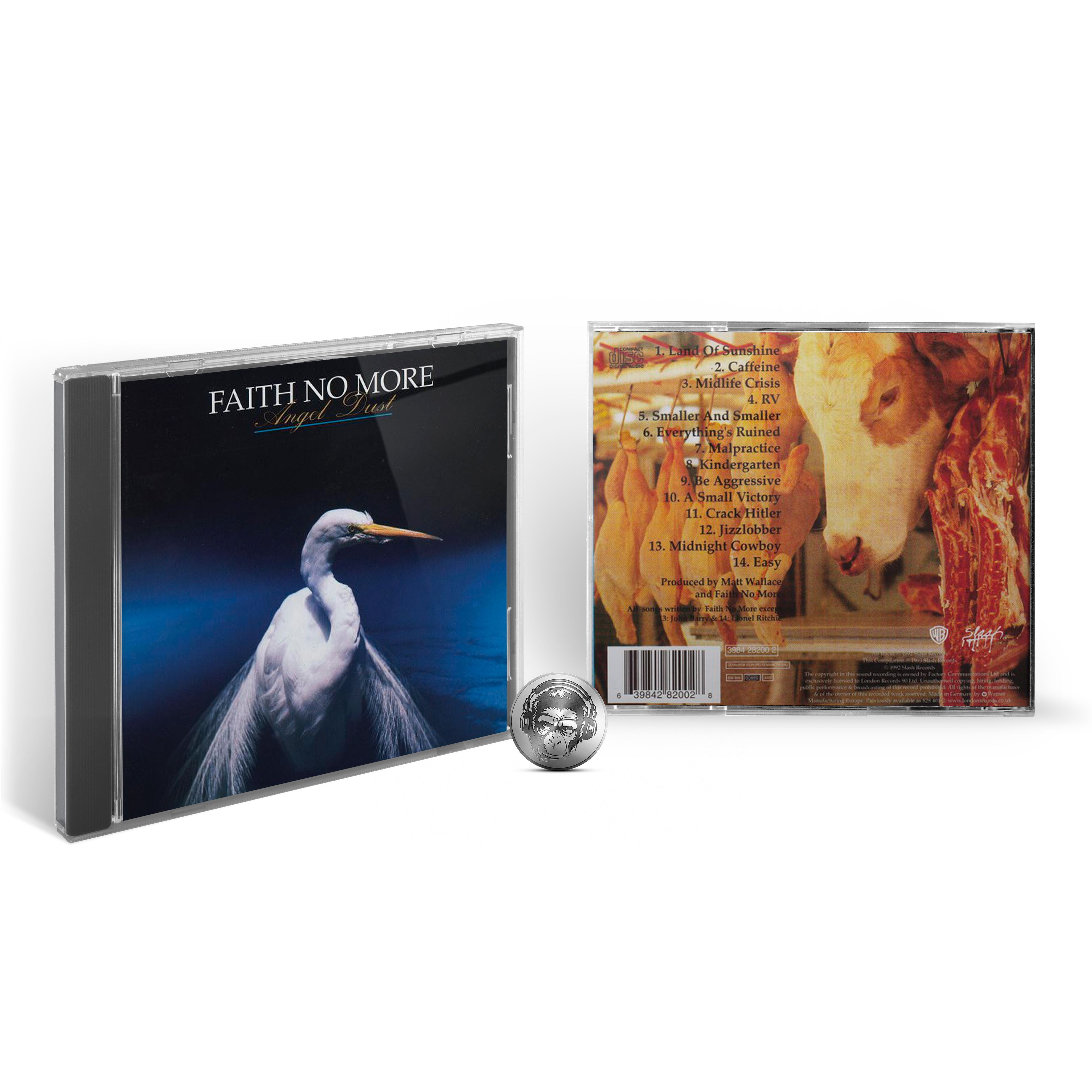 Музыкальный диск Faith No More - Angel Dust (1CD) 1999 Warner Jewel