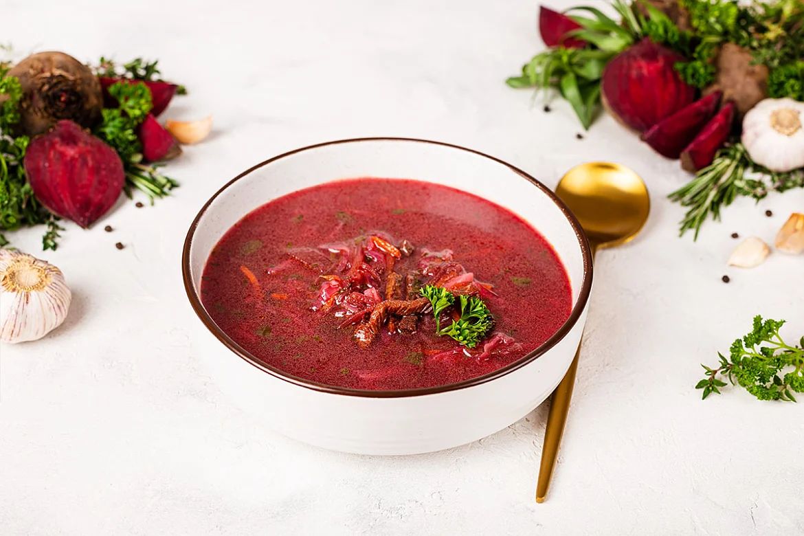 Борщ домашний с говядиной оригинальный 350 г