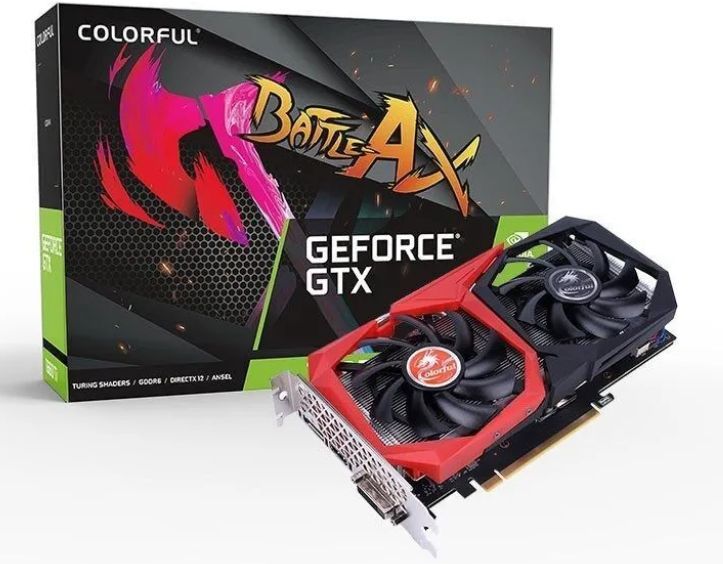 Видеокарта GeForce GTX 1660 SUPER Gtx 1660 super Colorful 6 ГБ (GTX1660SuperColorful)