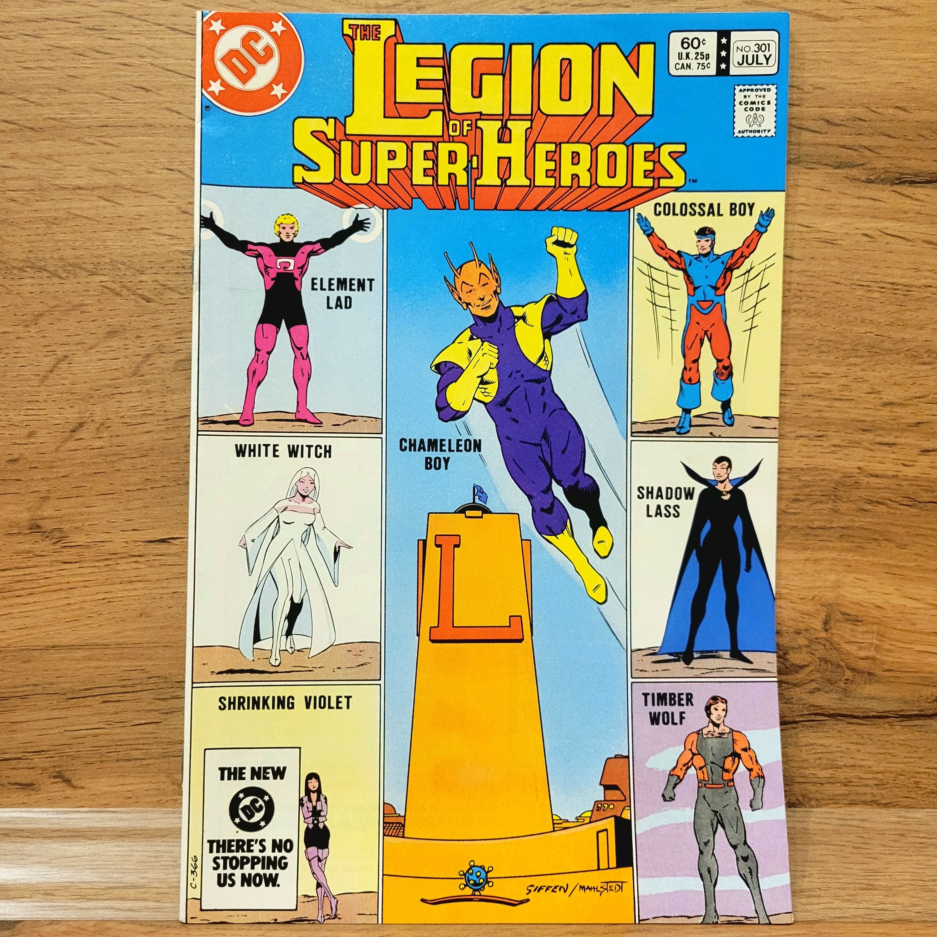 Раритетный Комикс Tle Legion Of Super Heroes #301. 1982 Год. | Lee