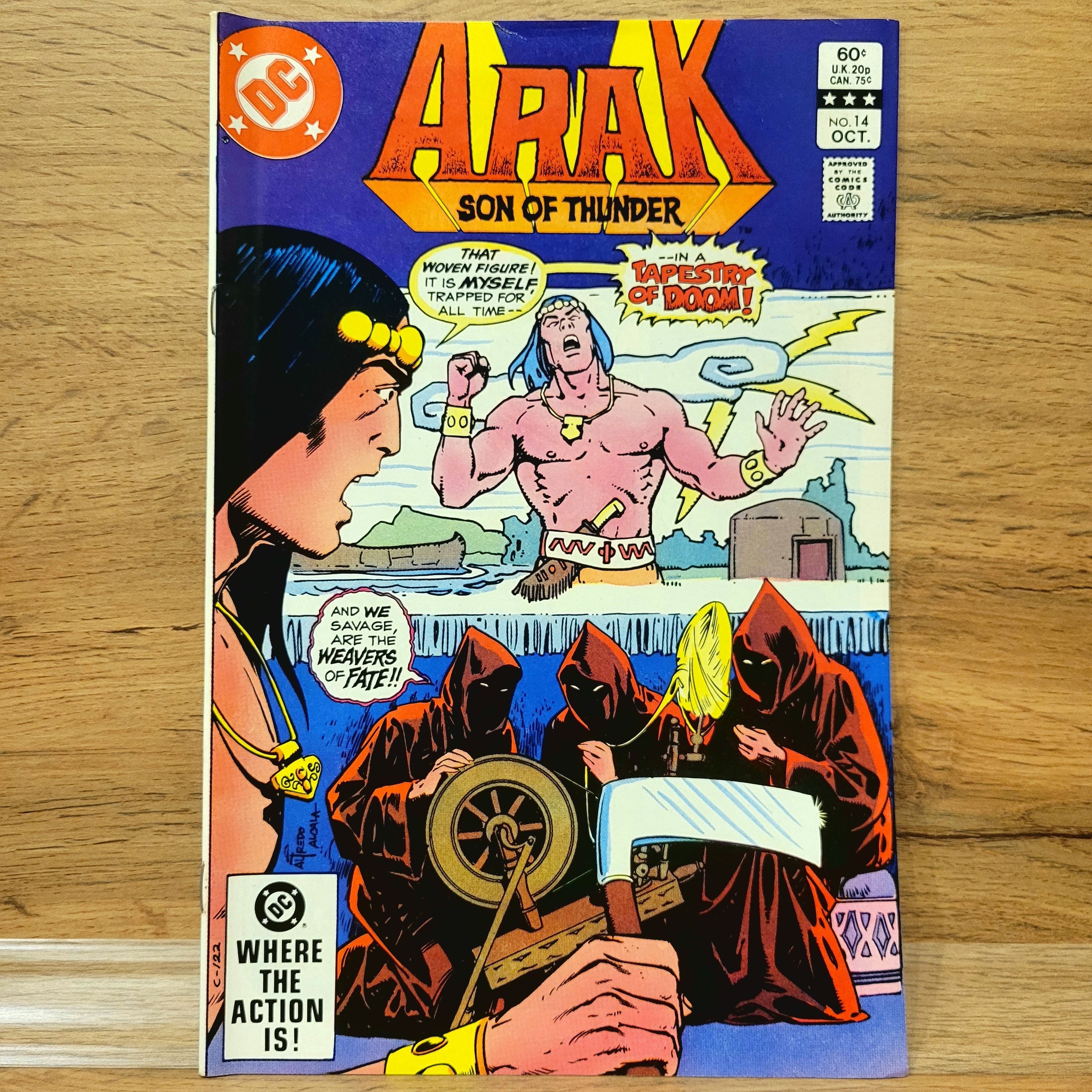 Раритетный Комикс Arak #14. 1982 Год. | Lee