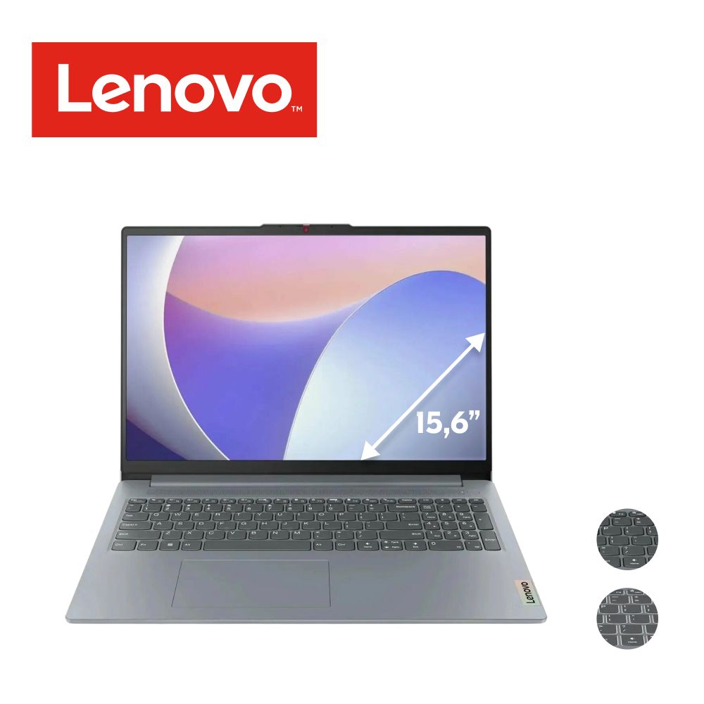 Lenovo IdeaPad Slim 3 15IAN8 Ноутбук 15.6", Intel Core i3-N305, RAM 8 ГБ, SSD 512 ГБ, Intel UHD Graphics, Без системы, (82XB008CRK), серый, Русская раскладка