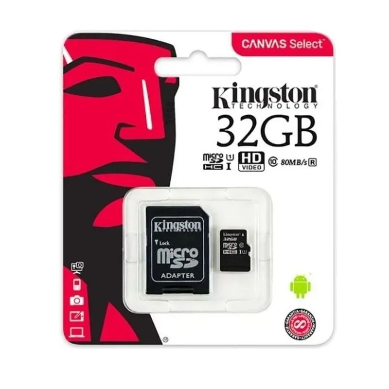 Карта памяти microSD 32 ГБ / microSDXC UHS-I Canvas Select 32 ГБ / Карта расширения памяти 32 GB