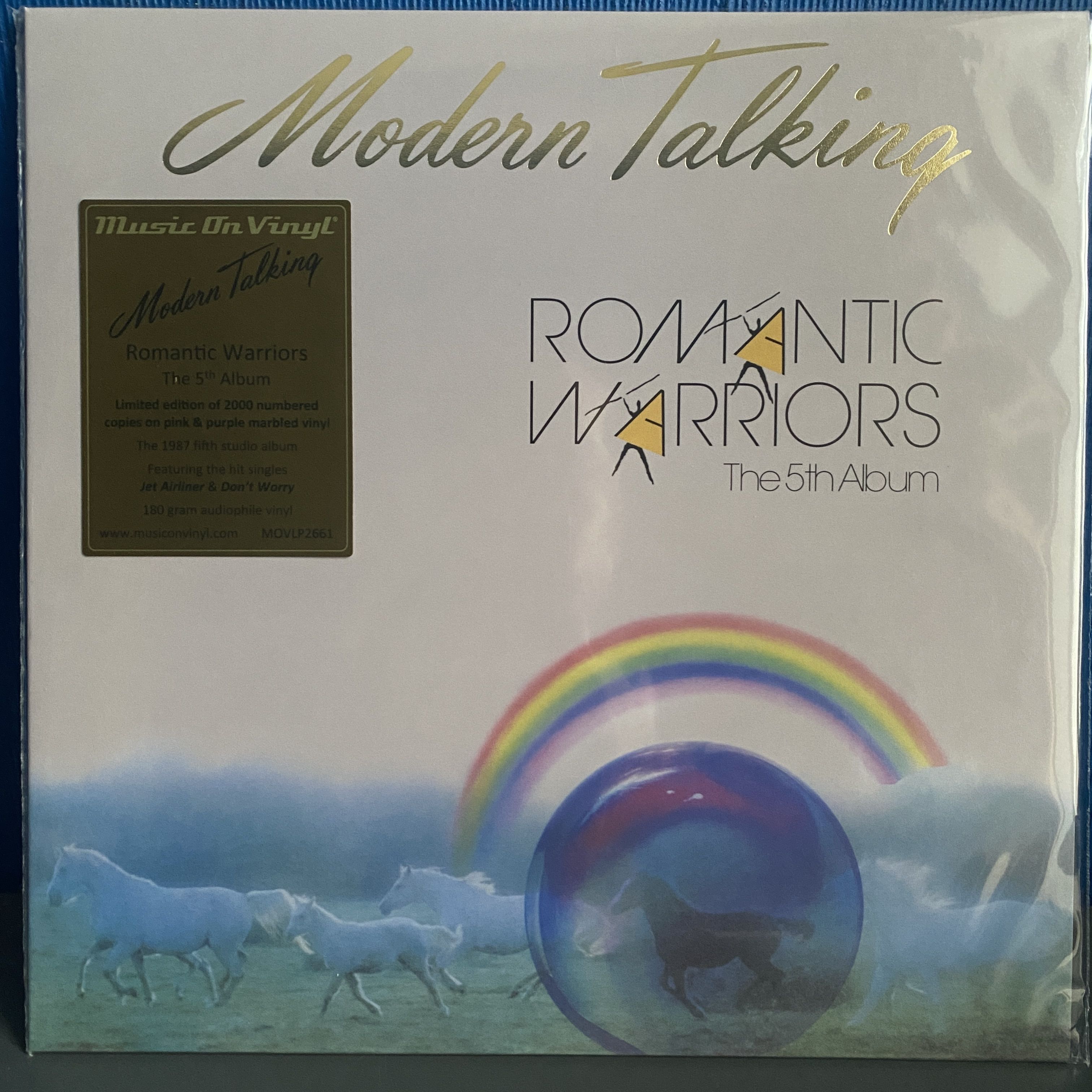 Modern Talking. Romantic Warriors. Розовый винил 180гр 2023(1987) LP Запечатанная виниловая пластинка