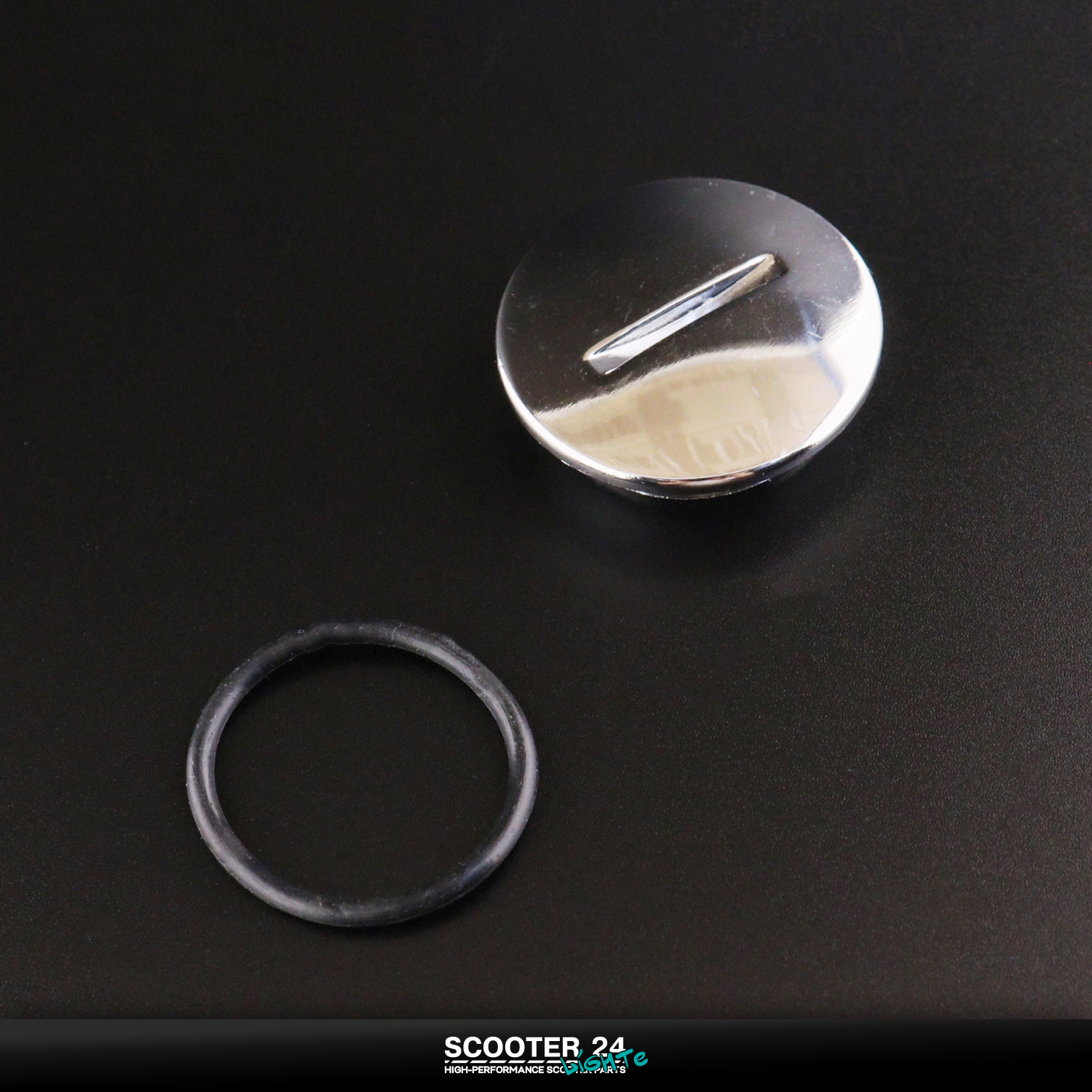 Крышка зажигания 139FMB на мопед Alpha / Delta (Альфа Дельта Орион Омакс) 139FMB (большая) 38/30mm прокладка