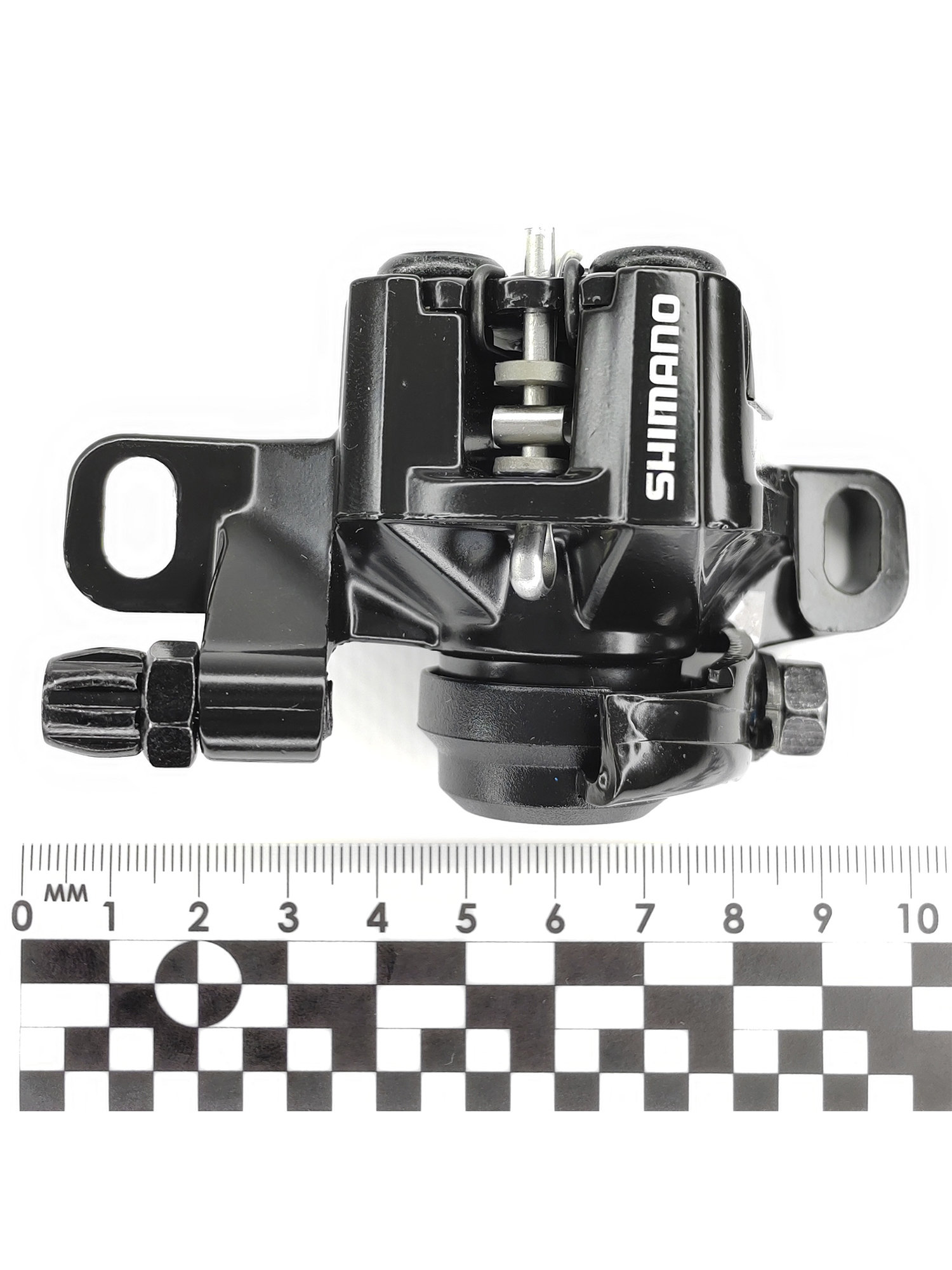 Shimano Тормоза для велосипедов BR-M375, с адаптером, болтами и колодками, R140/F160, черный — Товары для велоспорта — фото 6