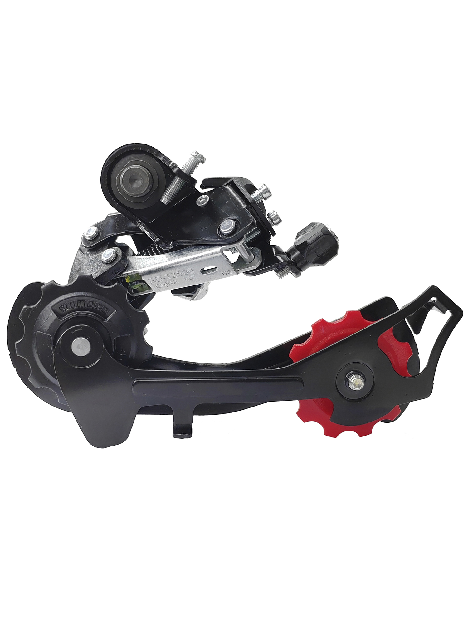 Shimano Переключатель задний для велосипеда RD-TZ500, серия Tourney TZ, 6 скоростей, крепление на петух (болт), черный — Товары для велоспорта — фото 2