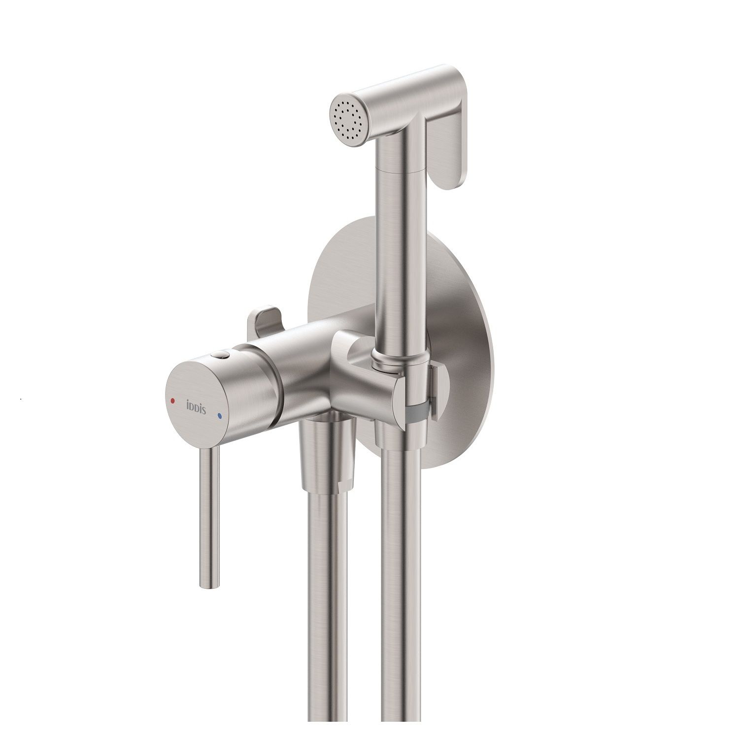 Фото товара на маркетплейсе ozon Гигиенический душ со смесителем, сатин, IDDIS, Axes, 005BNR0i08