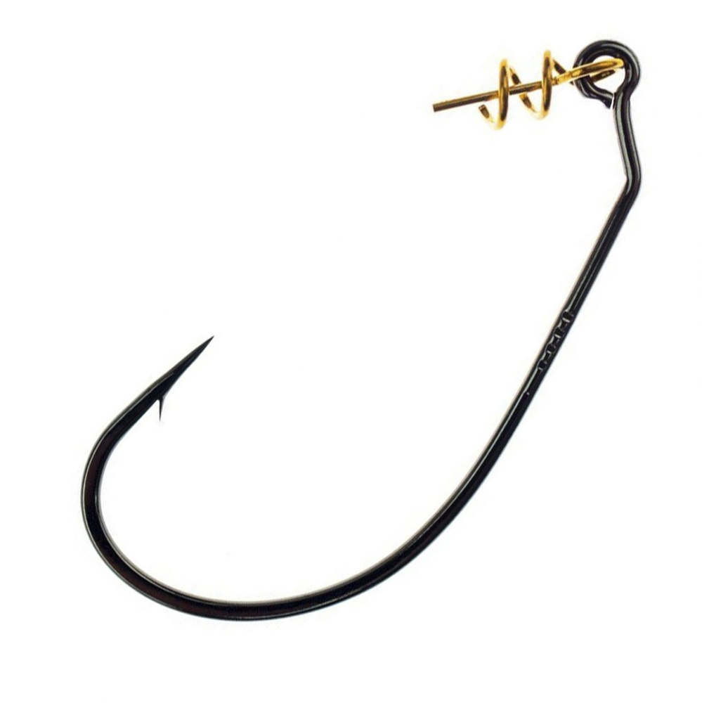 Крючок рыболовный офсетный Decoy Worm 30 Makisasu Hook #5/0 (3шт) для рыбалки на щуку, судака, окуня #1