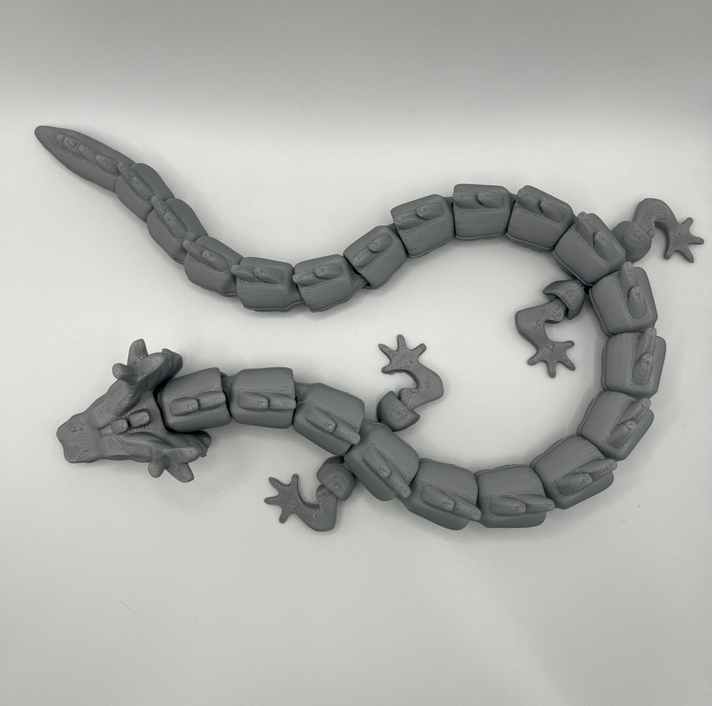 Дракон из PLA-пластика #1