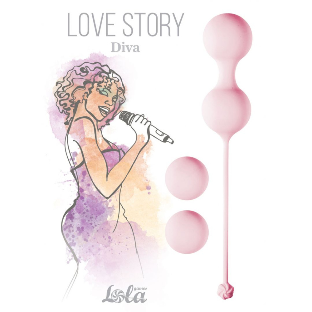 Набор вагинальных шариков Love Story Diva Tea Rose #1