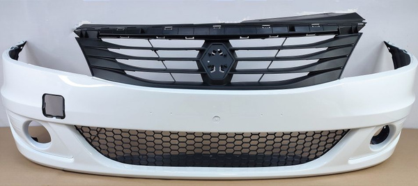Бампер передний в цвет кузова Renault LOGAN Рено Логан (2008-2014 ...