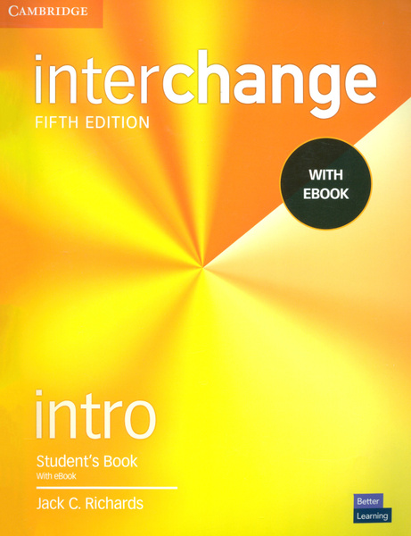 Interchange. Intro. Student's Book with eBook | Richards Jack C ...