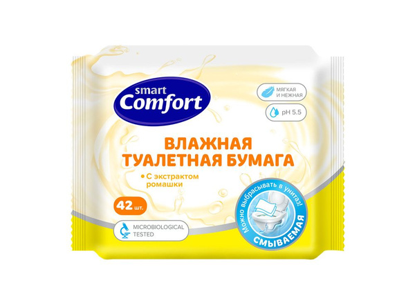 Влажная туалетная бумага Озон
