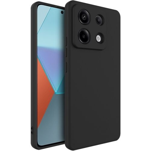 Xiaomi Redmi Note 13 Pro 5G / Poco X6 5G Силиконовый чёрный чехол для ...