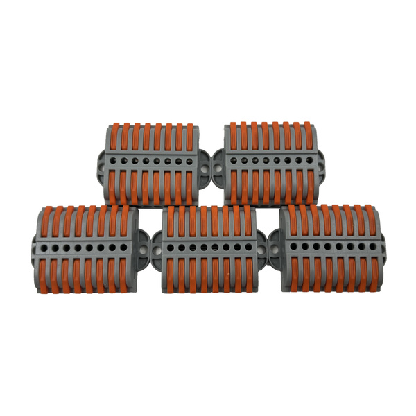 Клемма 8 контактов соединительная многоразовая проходная типа Ваго ...