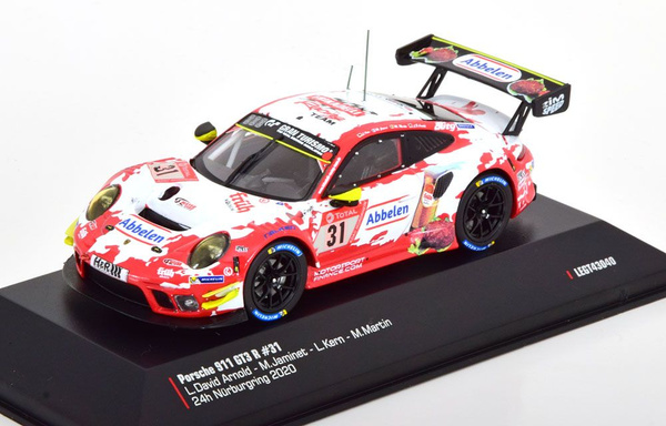 Модель коллекционная Porsche 911 GT3 r no 31 24H nuerburgring 2020 ...