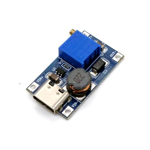 Повышающий DC-DC преобразователь 2-24V/28V 2A Type-C - купить с ...