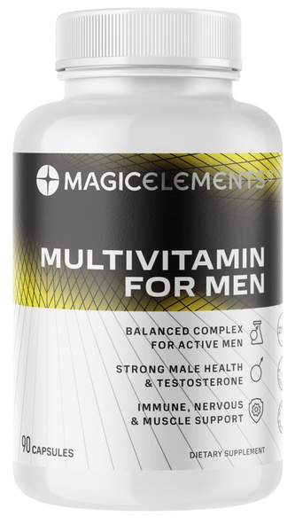 Комплекс мультивитаминов для мужчин Magic Elements Multivitamin, 90 ...