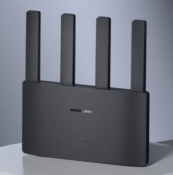 Роутер Mercury AC1200 A12G, черный купить по низкой цене с доставкой в ...