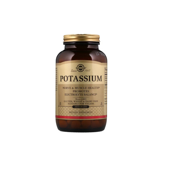 Калий Potassium 250 таб (Solgar) - купить с доставкой по выгодным ценам ...