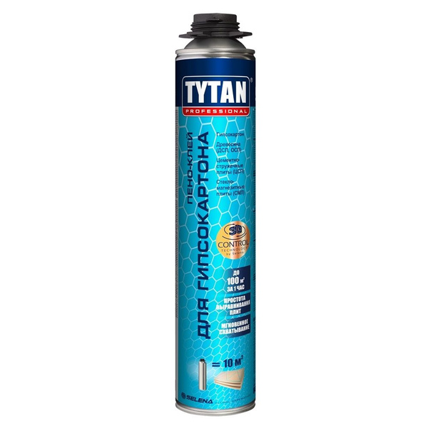 Клей-пена Tytan Professional Пено-клей для гипсокартона / Титан ...
