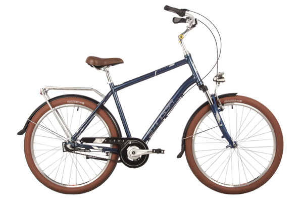 Велосипед STINGER 26" синий алюминий рама 20" Гибрид Взрослый Hardtail ...