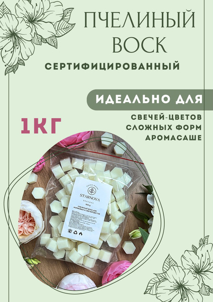 Пчелиный воск для свечей цветов и формовых - купить с доставкой по ...