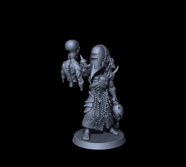 Миниатюра Warhammer 40000. Drukhari. Гомункул / Haemonculus / Wracked ...