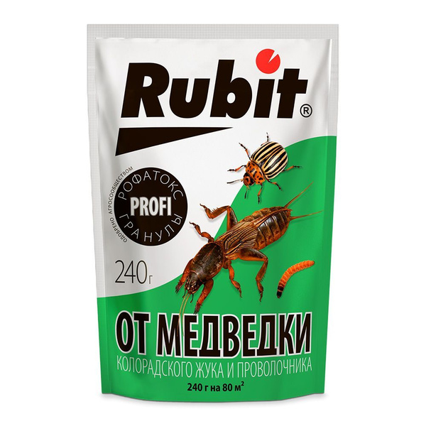Средство от медведки, проволочника, колорад. жука РОФАТОКС 240г дой-пак ...