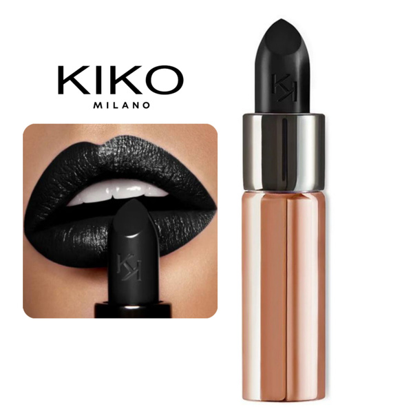 чёрная помада для губ, kiko milano, gossamer emotion 130 - купить с ...