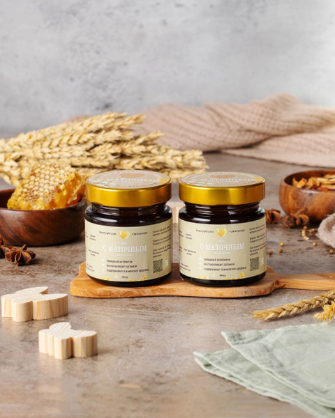 Мед с маточным молочком (акация) - купить с доставкой по выгодным ценам ...