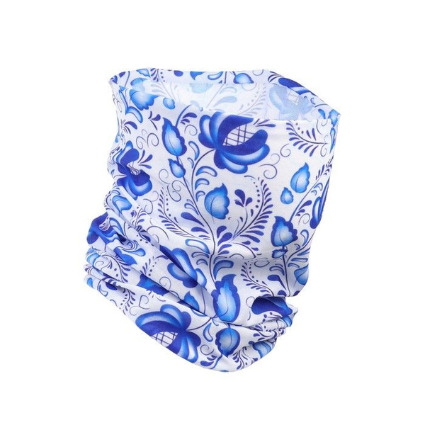 Бафф-маска для защиты от ветра Гжель - купить по выгодной цене в ...