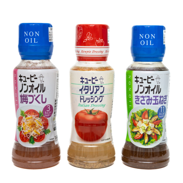 Японские Dressing-соусы Kewpie со сливой и без масла и сахара, с ...