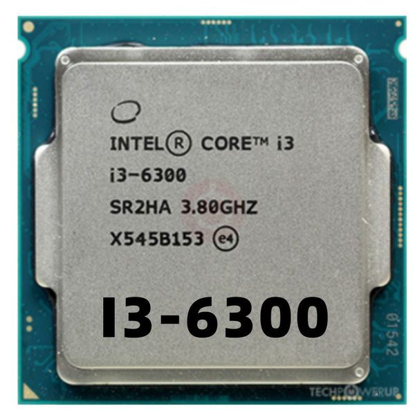 Процессор Intel Core i3 6-го поколения, OEM (без кулера), 2 яд., 3.8 ...