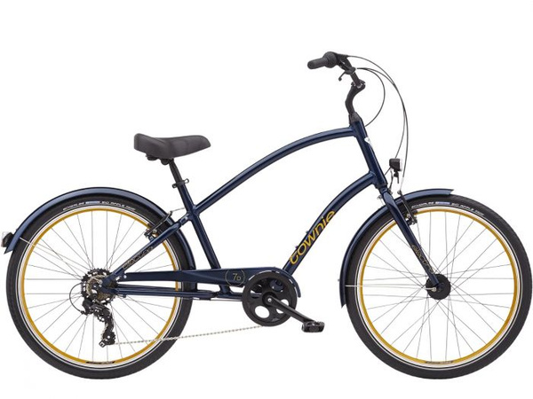 Велосипед городской круизер Electra Townie 7D EQ Step Over Oxford Blue ...