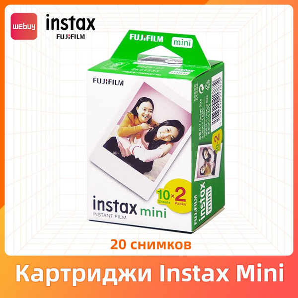 Картридж Fujifilm Instax Mini, Фотопленка Instax Mini, 20 снимков ...