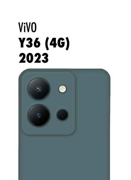 Чехол для ViVO Y36 (4G) 2023 (Виво У36), тонкая накладка из ...
