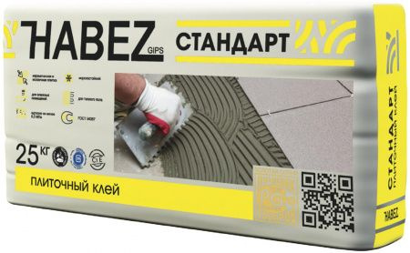Клей для плитки Плиточный клей HABEZ Стандарт 25кг 25 кг купить на OZON ...