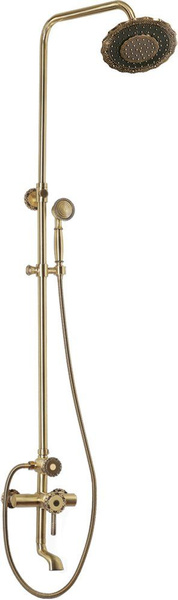 Душевая стойка Bronze de Luxe 10120DF с тропическим душем, со ...