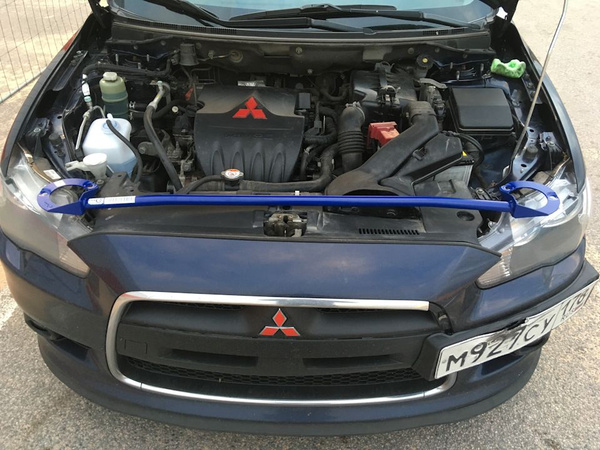 Растяжка передних стоек Mitsubishi Lancer X (2007-2016) - МВ-Тюнинг арт ...
